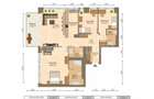 Apartament cu 4 camere in complex | terasa cu vedere - 1