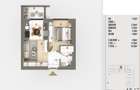 2 camere tip studio -Theodor Pallady - 3