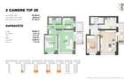 Apartament 2 Camere TIP 2E in Complex Doi Cocosi Residence - 2