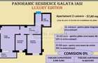 Apartament 2 camere de vanzare in Iasi, Galata, 57,60 mp, bloc nou - 2