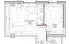 Apartament modern cu 2 camere, 53,37 mp + balcon, etaj 3 - 11