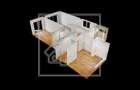 Ap. 3 camere, 2 bai + terasa 13 mp, finisat la cheie - intabulat - 13