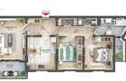 Apartament decomandat 83 mpu cu 3 camere 2 bai 2 balcoane COMISION 0% - 1
