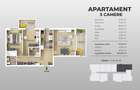 Apartament 3 camere decomandat, bloc nou, Aparatorii Patriei metrou - 1