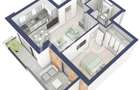 Apartament la parter cat un etaj 1 cu 47 mp utili 2 camere Turnisor - 1
