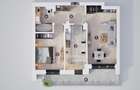 Apartament cu 2 camere . Cu rate la dezvoltator . - 2