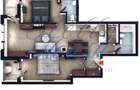 Apartament 3 camere, 69,1 mp | Zona Vivo | Floresti | - 2