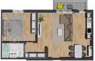 Apartament 2 camere BLOC NOU zona Vivo - 2