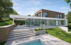 Teren 1000mp autorizat, casa D+P+1E 269mp, Proiect Piscina, Salicea - 3