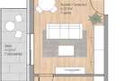 Vanzare Apartament 2 camere semidecomandat, 43 mp, Cetatii