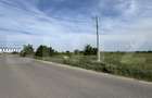 Teren intravilan 3087 mp, toate utilitățile la front, zona industrială Ghercești - 2