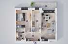 Vanzare  apartament cu 2 camere. Rate la dezvoltator pe 7 ani. - 4