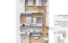 Apartament 3 camere etaj 3 / 85mp utili/ vest / panouri/ Metrou 1 Dec - 5