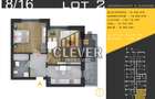 Ap 2 camere | 63,60 mp total | Balcon 9,90 mp | Comision 0% - 1