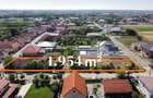 Teren 1.954 mp cu 3 fronturi stradale | Giarmata Vii