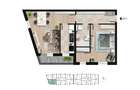Apartament cu 2 camere Complex Rezidential Lacul Morii 19 - 2