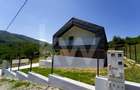 Casă arhitectură modernă cu panoramă spre Munții Făgăraș și Cetatea Cisnădioara - 57
