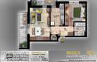 apartament 2 camere spatios cu 2 terase mari lift incalzire in pardoseala - 3