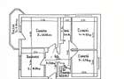 Academia Navală - Soveja apartament decomandat 3 camere 78 mp - 2