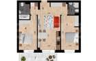 Apartament 3 camere, 63.82 mp, zona Zorilor - 2