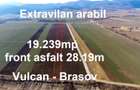 Teren extravilan arabil 19239mp Vulcan spre Codlea - 1