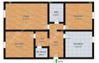 Apartament 3 camere decomandate 2 bai zona Vasile Aaron Sibiu - 7