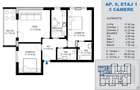 Apartament cu 3 Camere Ozana - Pallady, bucatarie inchisa, terasa generoasa - 1