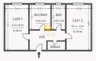 Apartament 2 camere decomandate orientat Sud, et 3/4, P-ta M. Viteazu! - 7