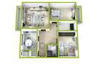 Aradului. 3 Camere. 2 Bai. 2 Balcoane. Decomandat. - 1