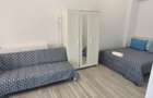 Studio mobilat/utilat, centrală gaz, AC, wi-fi, TVsmart,baie+bucătărie proprii