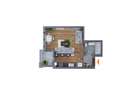 Apartament 1  camera  Canta - Pacurari  COD  145008 - 2