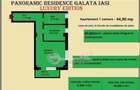 Apartament 1 camera de vanzare in Iasi, Galata, 44,90 mp, baie cu geam - 2
