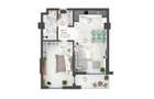 Apartament cu 2 camere | Noua | 68 mp Utili - 4