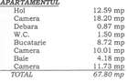 Ap 3 cam, dec, et. 4/4, cu acoperiș, zona Soarelui, Bd Sudului, comision 0% - 22