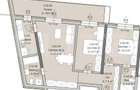 Apartament 3 camere, 71 mp, Terasa 17 mp, Imobil Nou, Semicentral - 2
