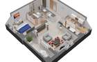 Bloc nou intabulat: 2 camere decomandat cu parcare, Alexandru-Dacia,cod:14276 - 15