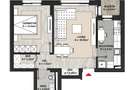 Apartament cu 2 camere finalizat si intabulat, Noua Residence - 4