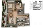 Apartament 3 camere 82 mp, terasa generoasa, balcon, bloc nou, metrou - 10
