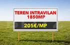 Teren 1850 mp 2 fronturi stradale de 19mp Moșnița Veche - 1