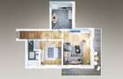 Apartament 2 camere Bloc Nou | Etaj 1 | 66 mp | complet mobilat si utilat - 1