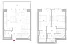 Duplex cu 3 camere - Tip D3A1 - 1