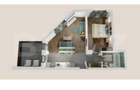 Apartament 2 camere, bloc nou, semifinisat, 52 mp, zona Vivo - 1