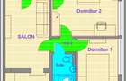  Apartament de 3 camere mobilat si complet utilat - 14