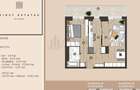 REA1029209 Apartament 2 camere First Estates Pipera parcare inclusa - 13
