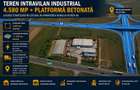 Teren Industrial 4580 mp Letcani, Platforma Betonata - 1