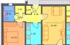Apartament 2 camere decomandat Cireșica , 53 mp - 4