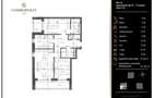 Apartament 3 camere - Bloc A, etaj 6 - Răcădău - 2