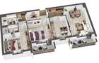 3 camere Tractorul–Coresi, 80 mp/utili, Parcare+Boxă incluse in Pret - 1