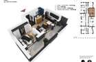 Priveliste superba, etajul 11, apartament 1,5 camere - 1