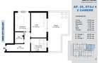 2 Camere Modern cu Terasa Generoasa | La 15 Min de Metrou | Comision 0% - 5